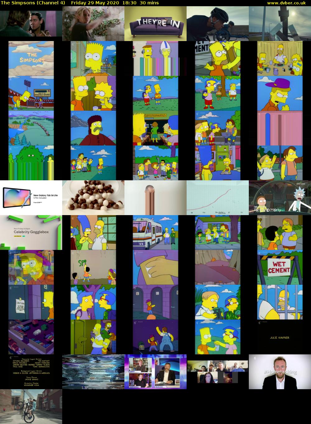 The Simpsons (Channel 4 HD) 202005291830