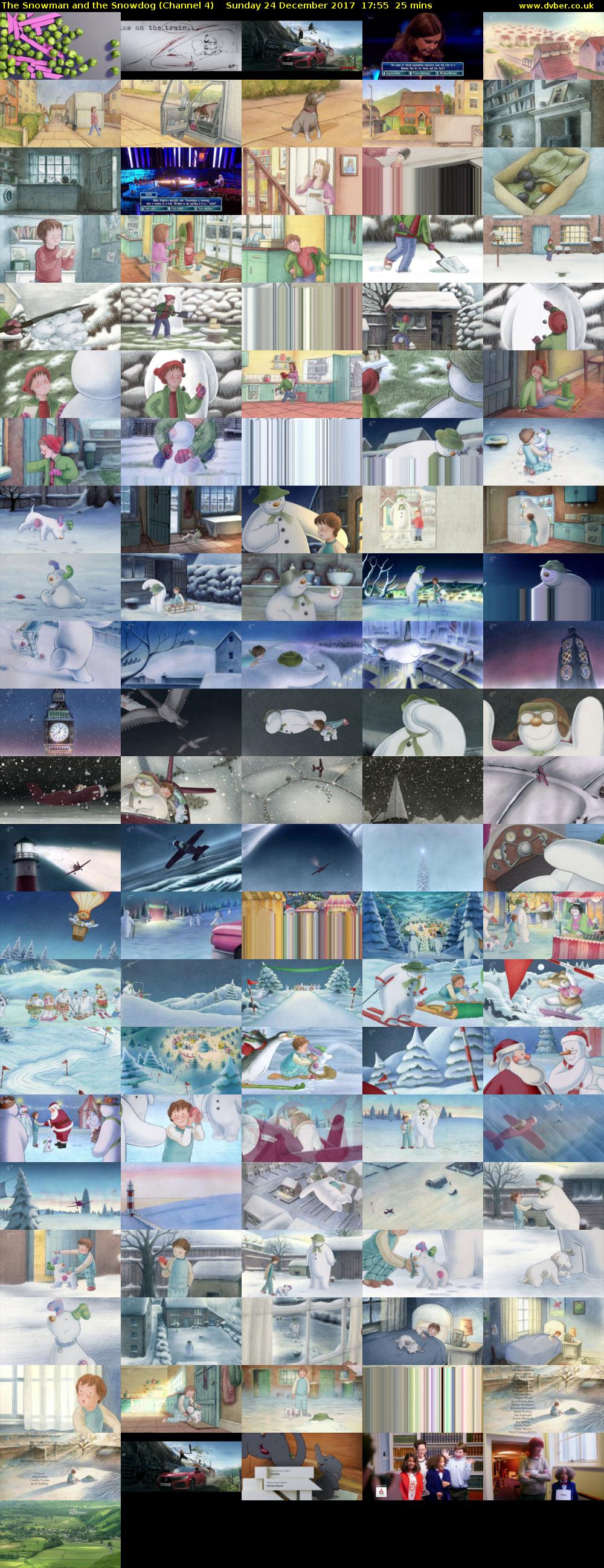 The Snowman and the Snowdog (Channel 4) Sunday 24 December 2017 17:55 - 18:20