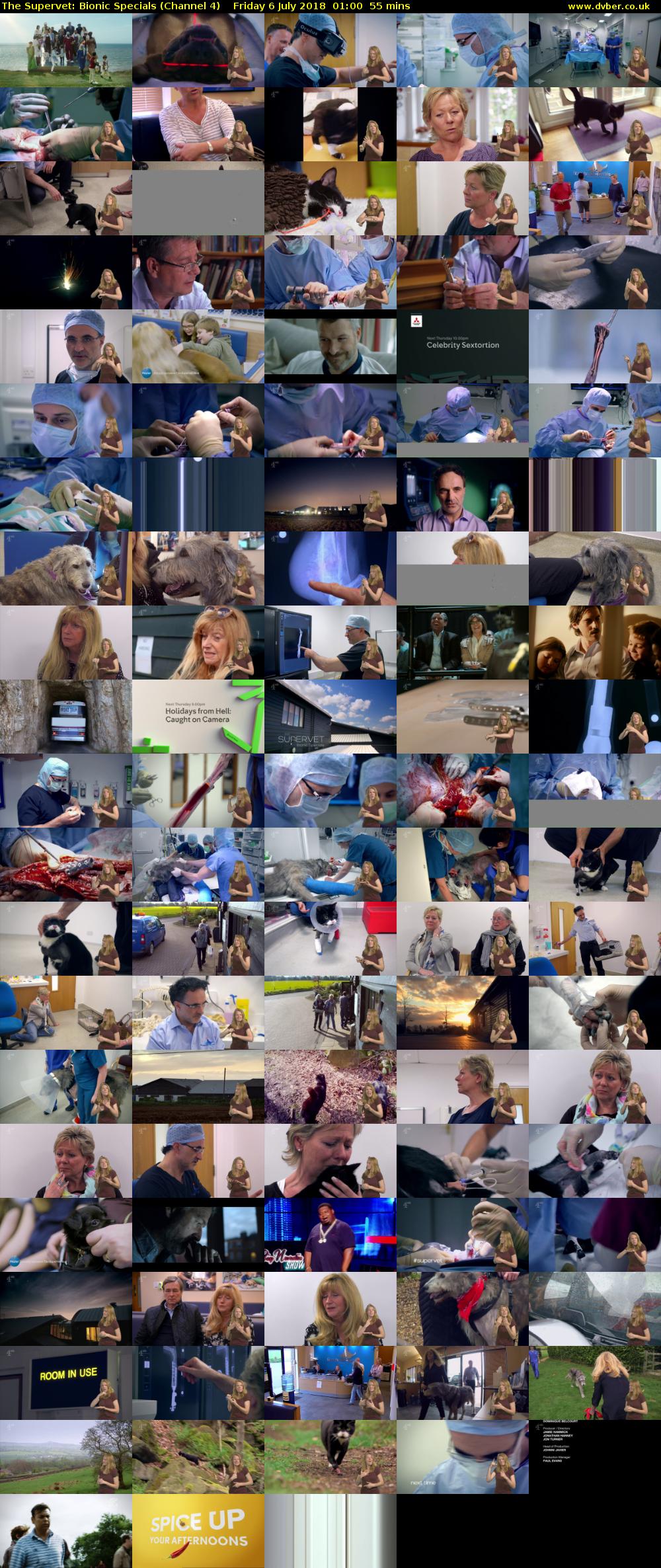 The Supervet: Bionic Specials (Channel 4) Friday 6 July 2018 01:00 - 01:55