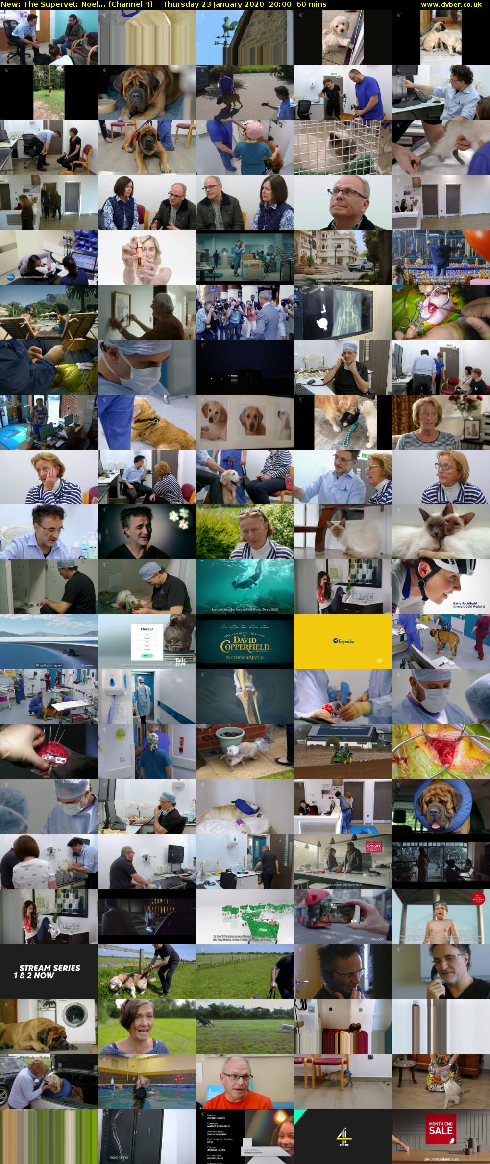 The Supervet: Noel... (Channel 4) Thursday 23 January 2020 20:00 - 21:00
