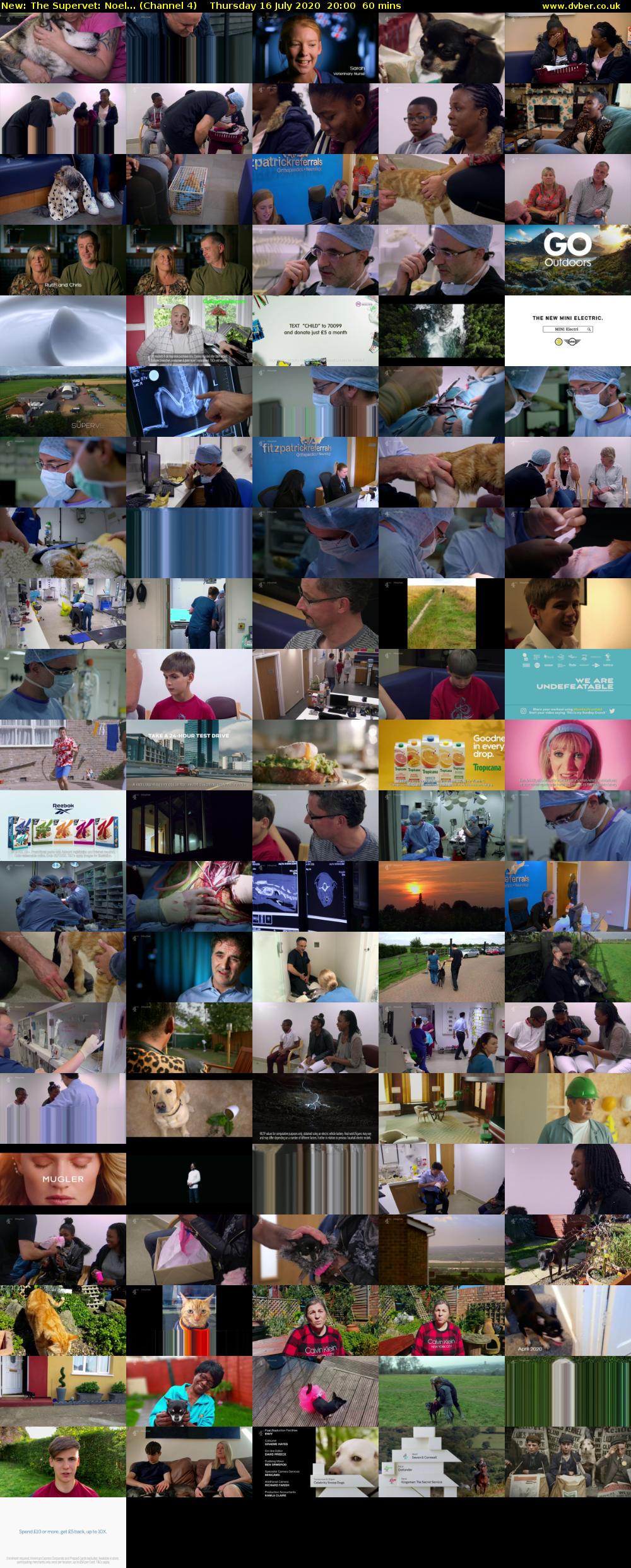 The Supervet: Noel... (Channel 4) Thursday 16 July 2020 20:00 - 21:00