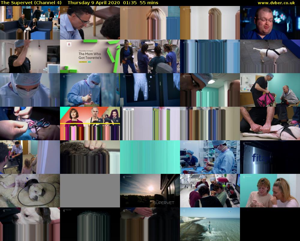 The Supervet (Channel 4) Thursday 9 April 2020 01:35 - 02:30