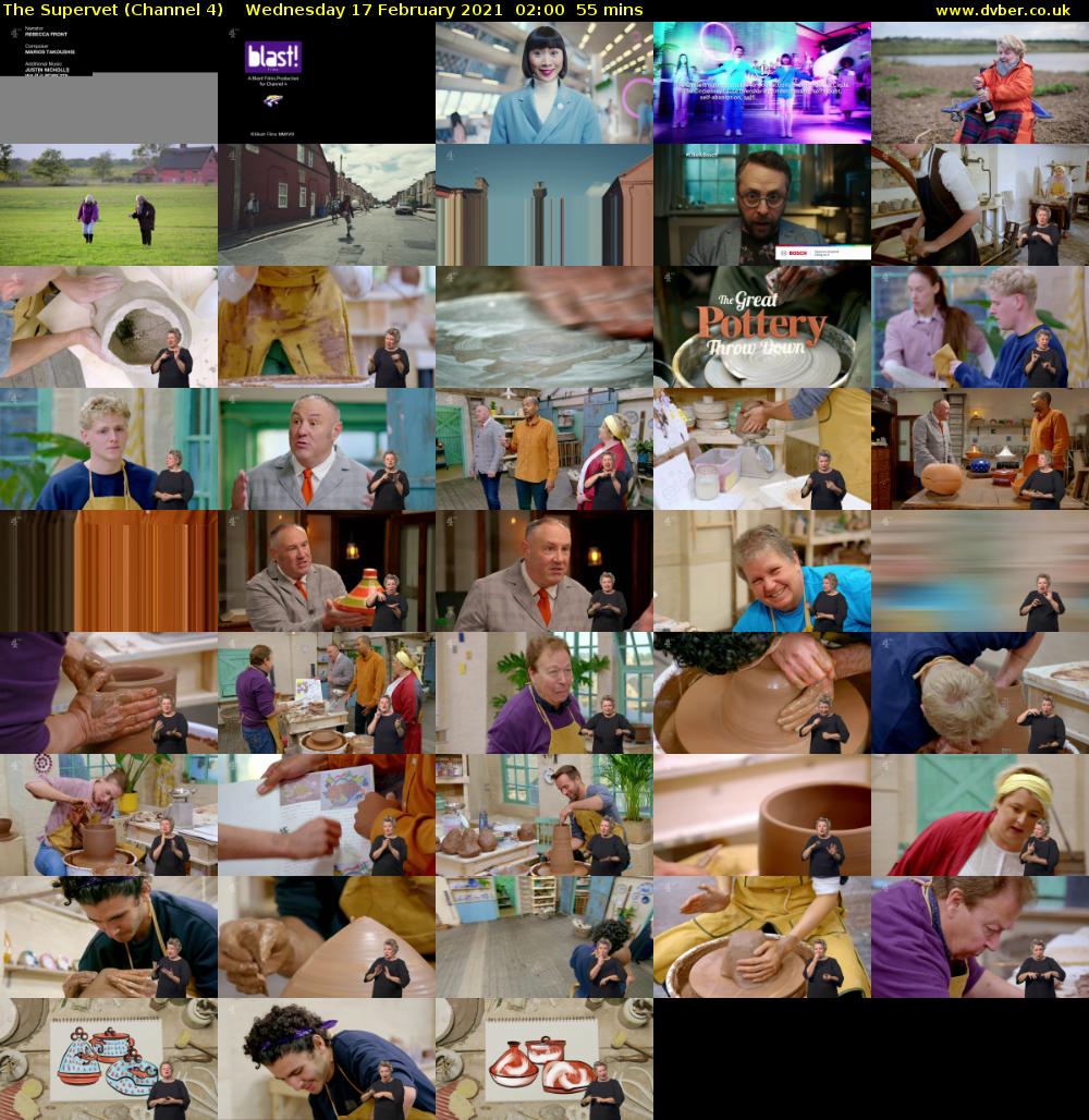 The Supervet (Channel 4) Wednesday 17 February 2021 02:00 - 02:55
