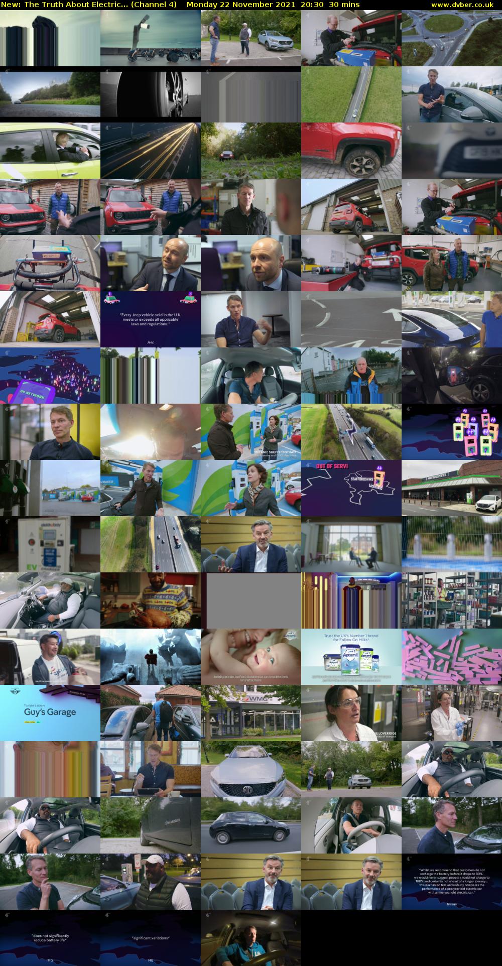 The Truth About Electric... (Channel 4) Monday 22 November 2021 20:30 - 21:00