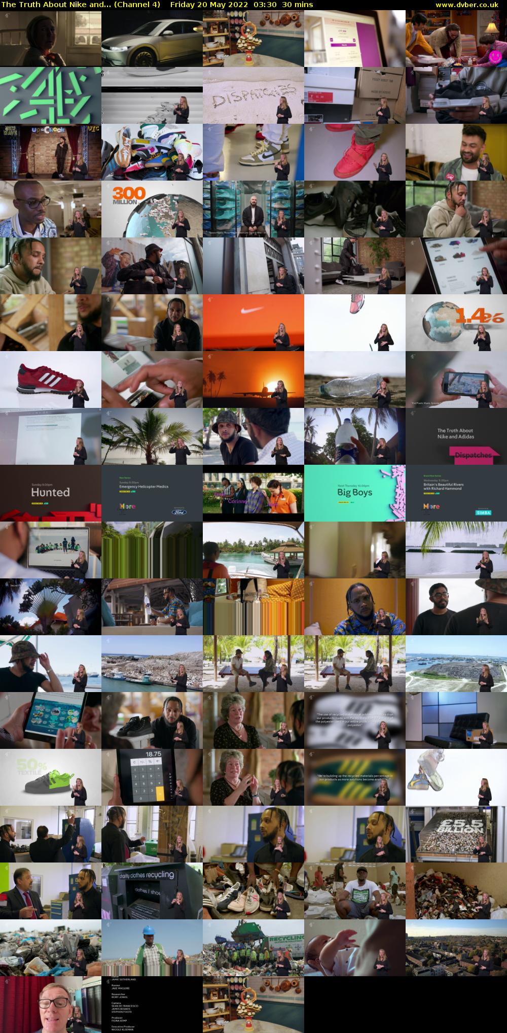 The Truth About Nike and... (Channel 4) Friday 20 May 2022 03:30 - 04:00