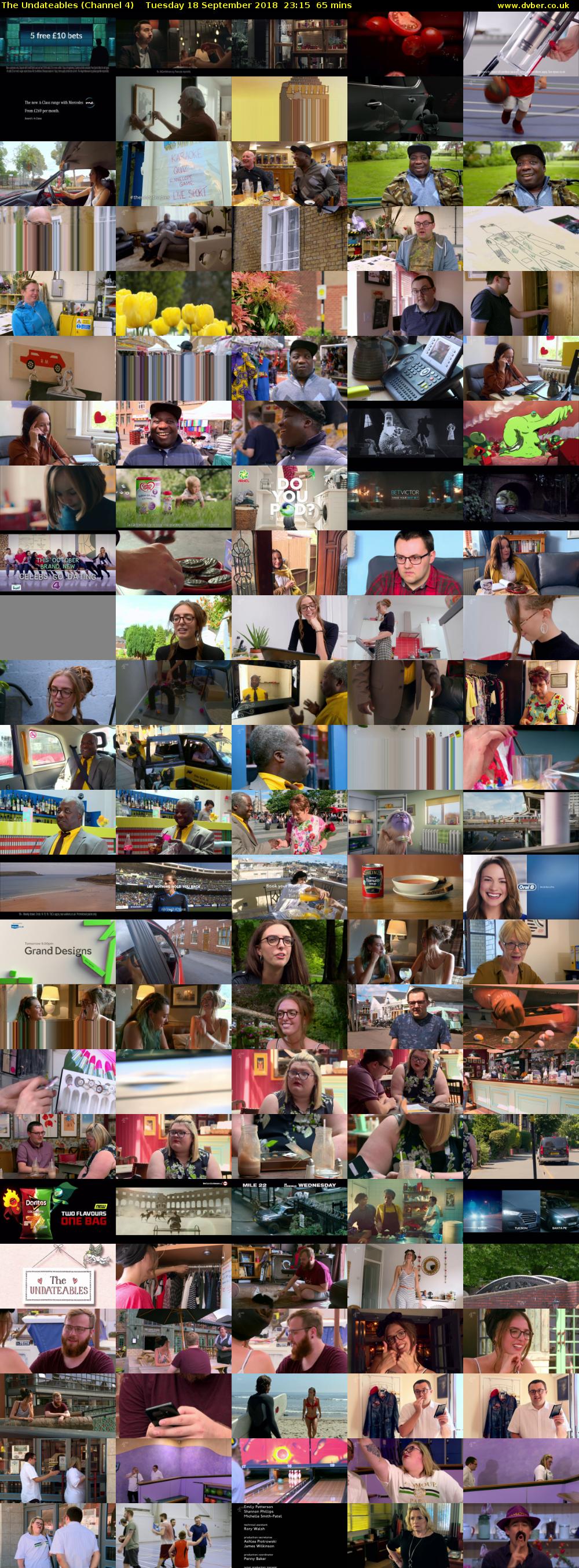 The Undateables (Channel 4) Tuesday 18 September 2018 23:15 - 00:20