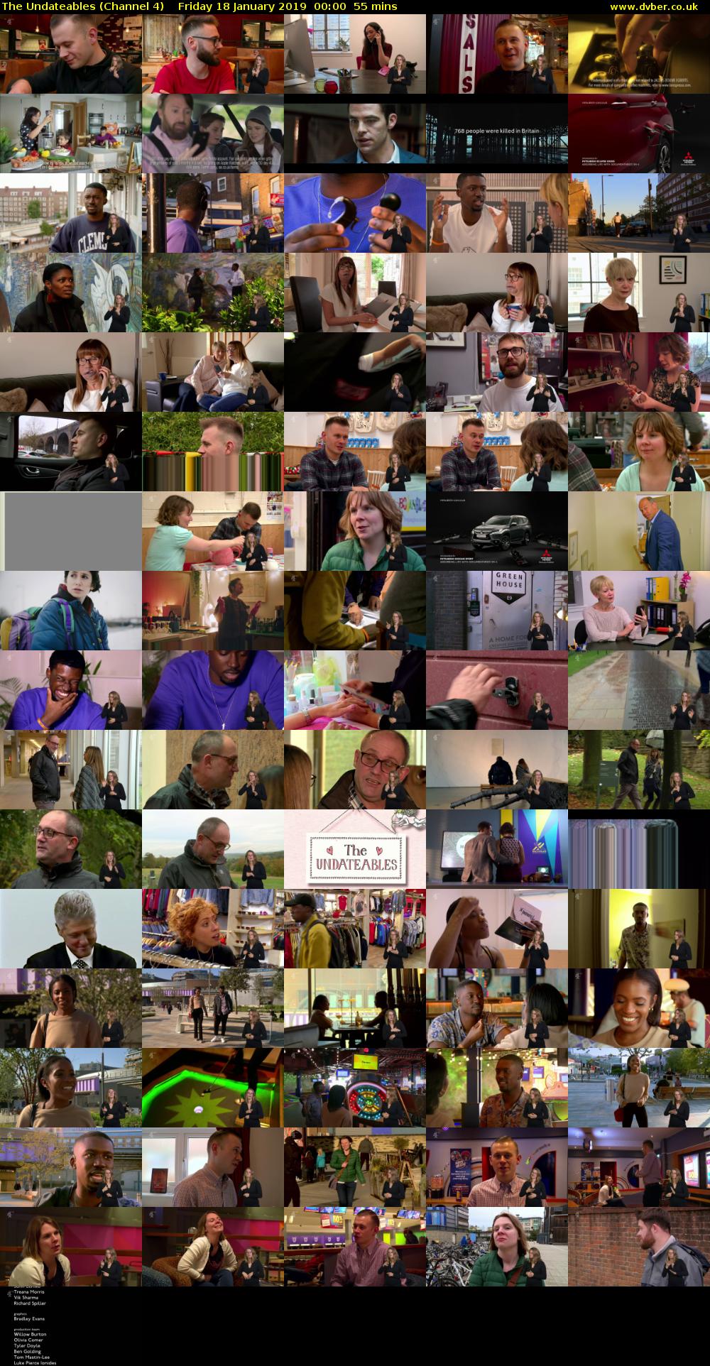 The Undateables (Channel 4) Friday 18 January 2019 00:00 - 00:55