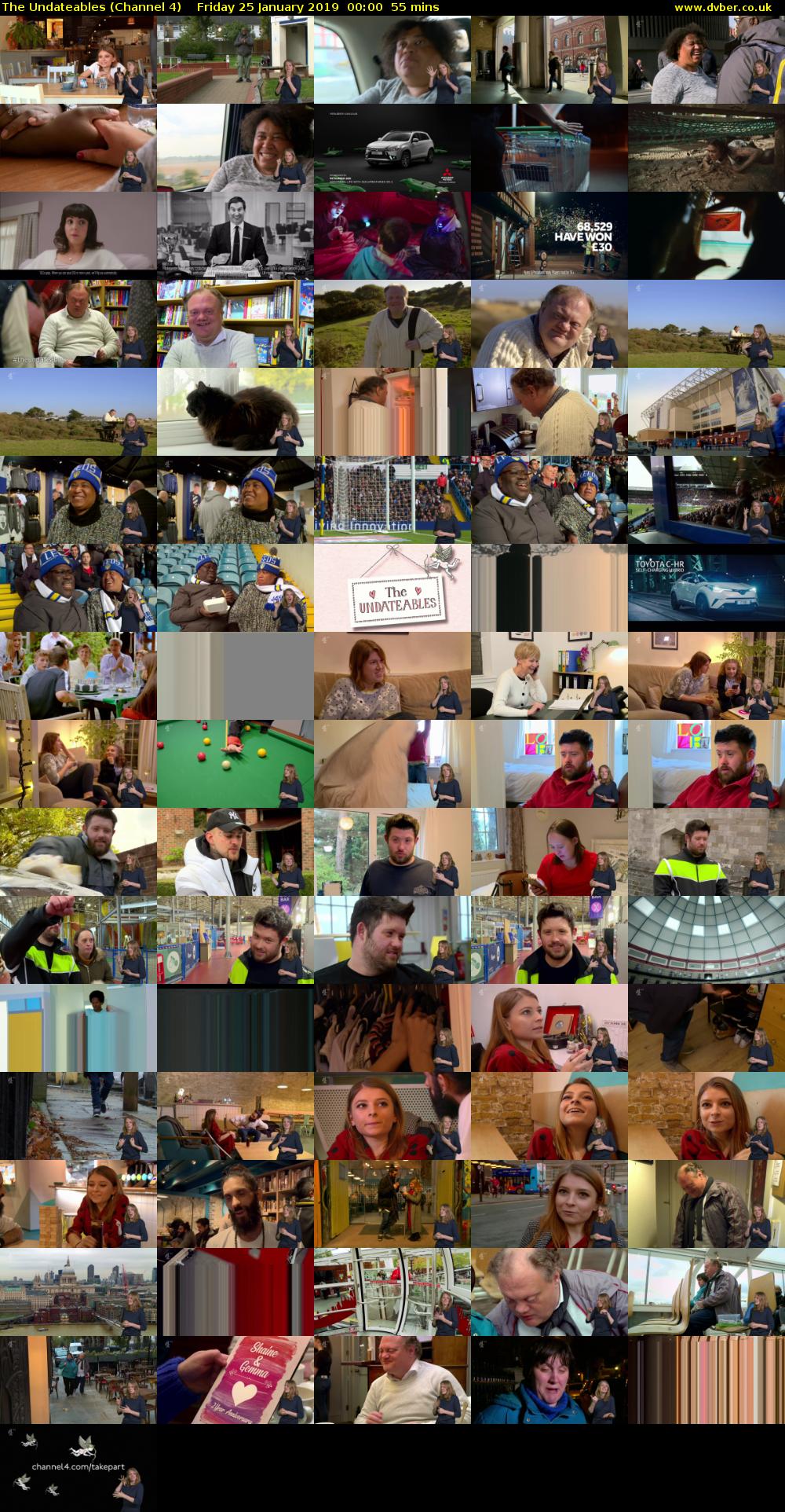 The Undateables (Channel 4) Friday 25 January 2019 00:00 - 00:55
