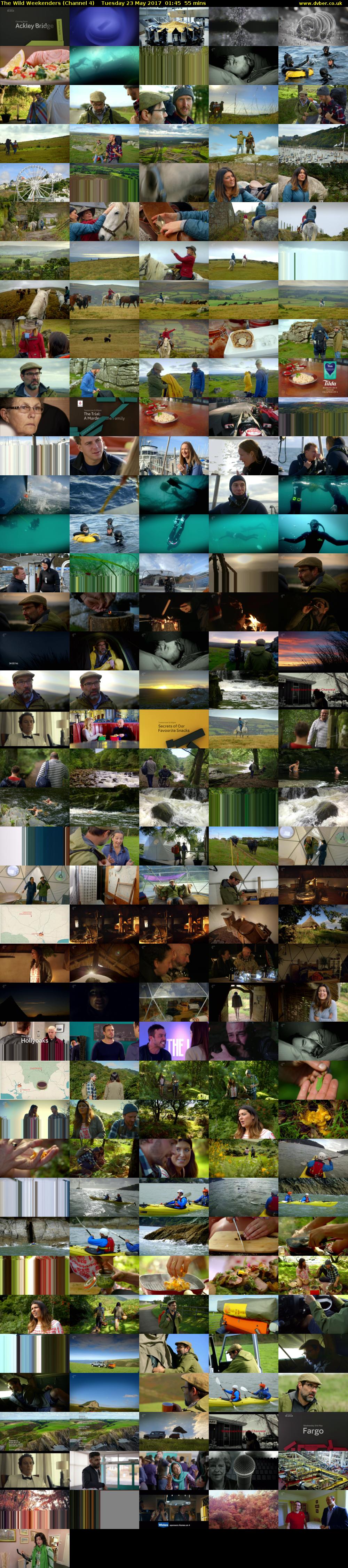 The Wild Weekenders (Channel 4) Tuesday 23 May 2017 01:45 - 02:40