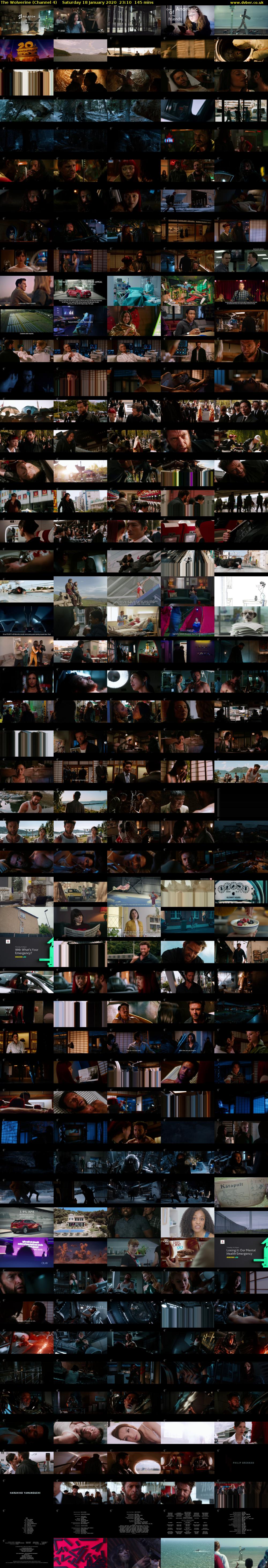 The Wolverine (Channel 4) Saturday 18 January 2020 23:10 - 01:35