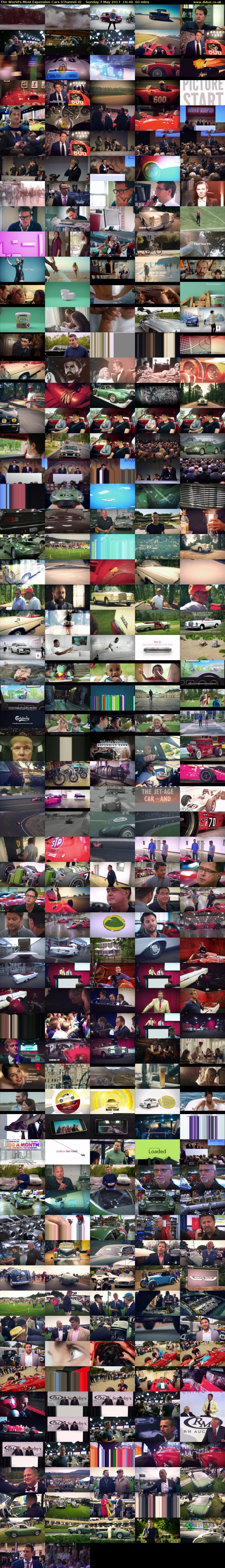 The World's Most Expensive Cars (Channel 4) Sunday 7 May 2017 16:40 - 17:40