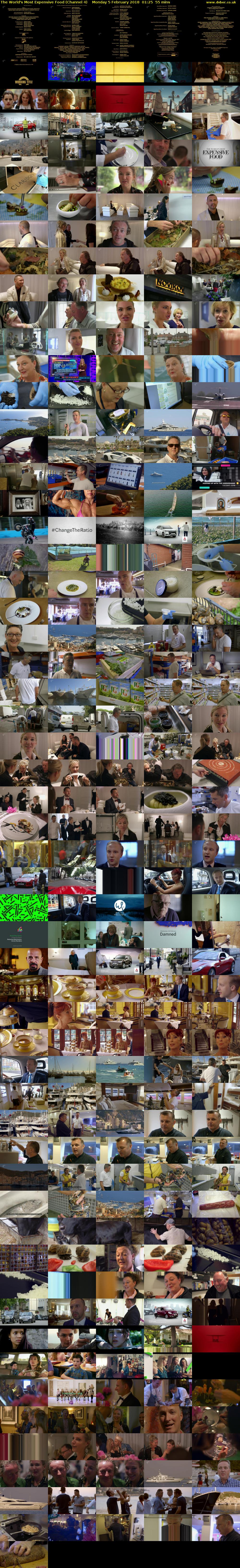 The World's Most Expensive Food (Channel 4) Monday 5 February 2018 01:25 - 02:20