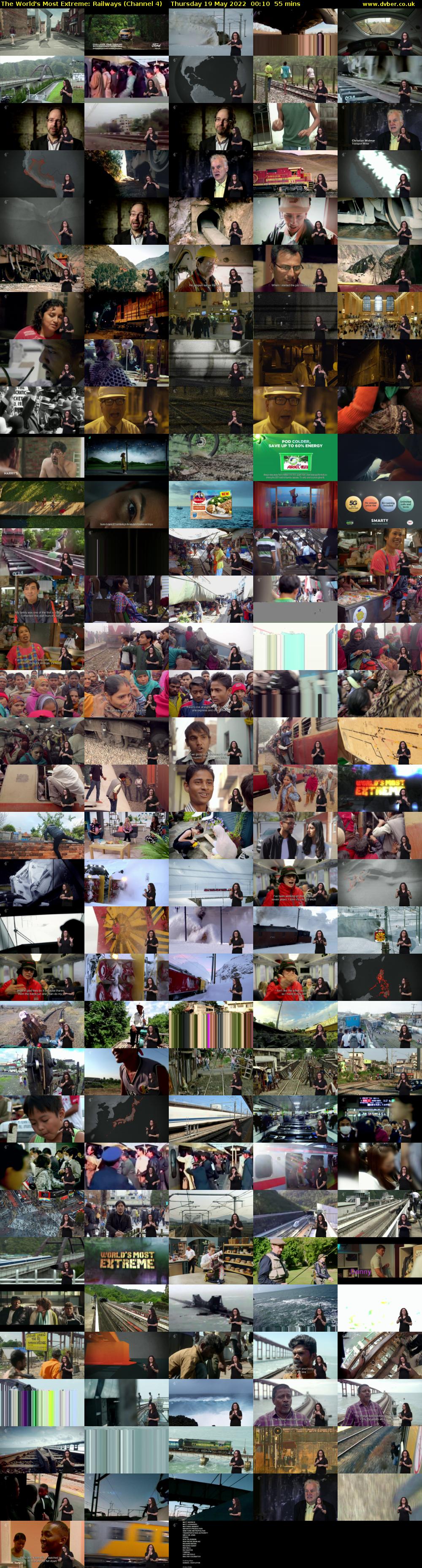 The World's Most Extreme: Railways (Channel 4) Thursday 19 May 2022 00:10 - 01:05