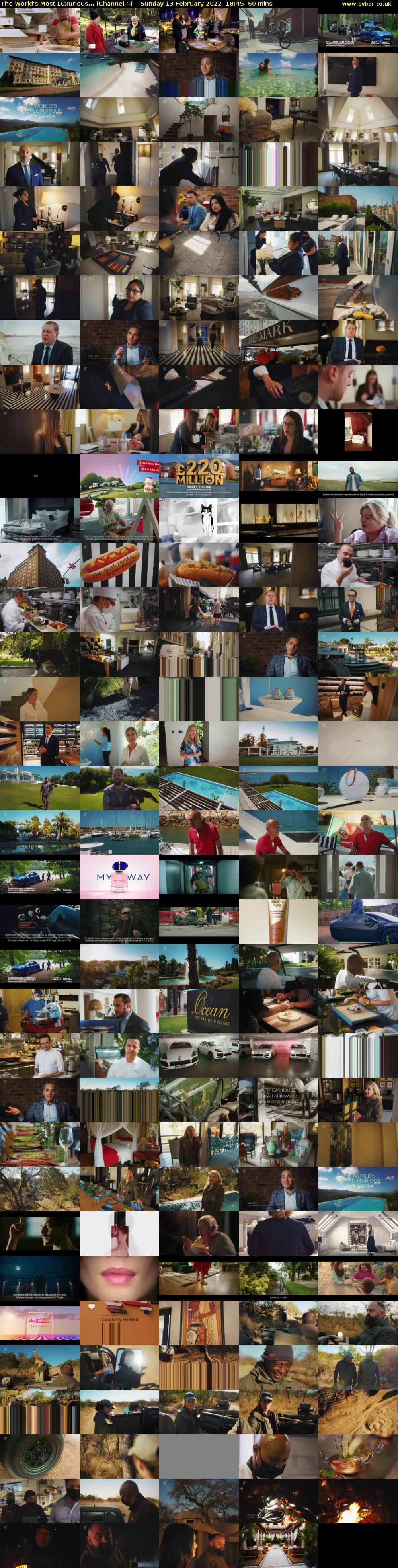 The World's Most Luxurious... (Channel 4) Sunday 13 February 2022 18:45 - 19:45