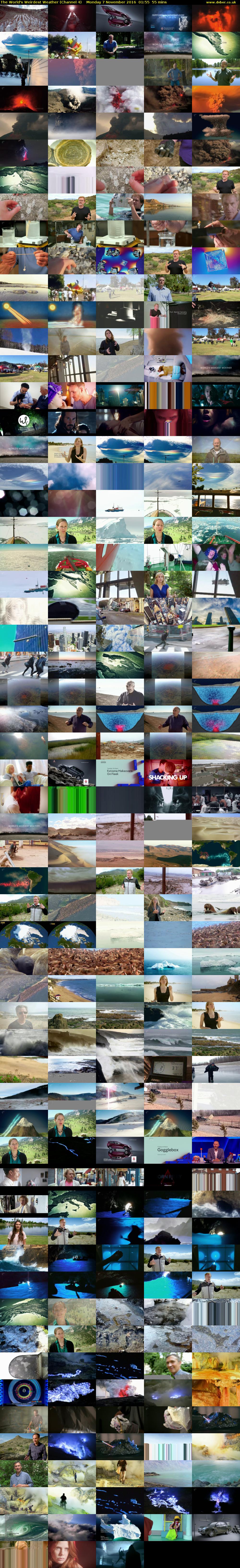 The World's Weirdest Weather (Channel 4) Monday 7 November 2016 01:55 - 02:50