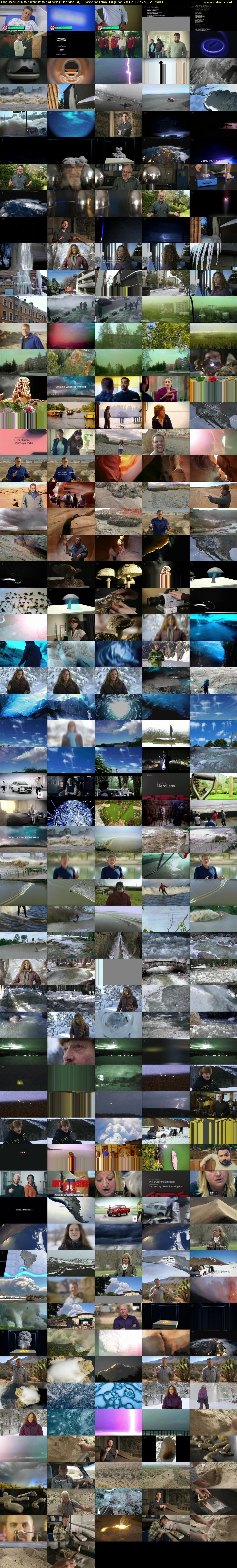 The World's Weirdest Weather (Channel 4) Wednesday 14 June 2017 01:25 - 02:20