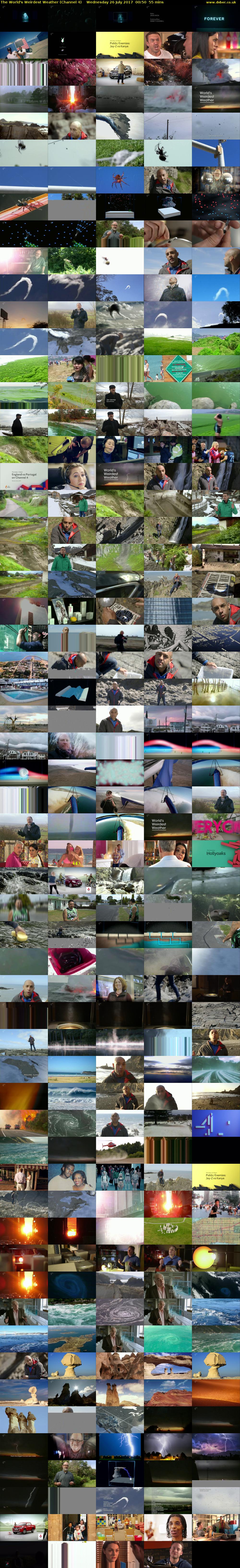 The World's Weirdest Weather (Channel 4) Wednesday 26 July 2017 00:50 - 01:45