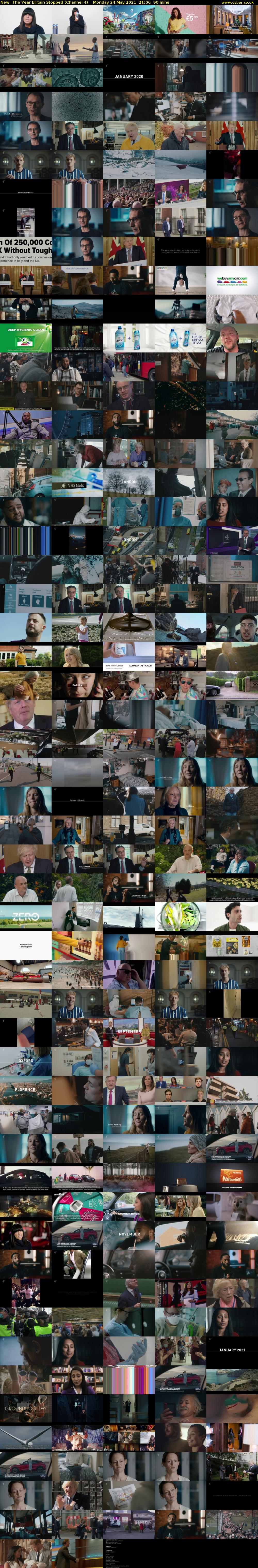 The Year Britain Stopped (Channel 4) Monday 24 May 2021 21:00 - 22:30
