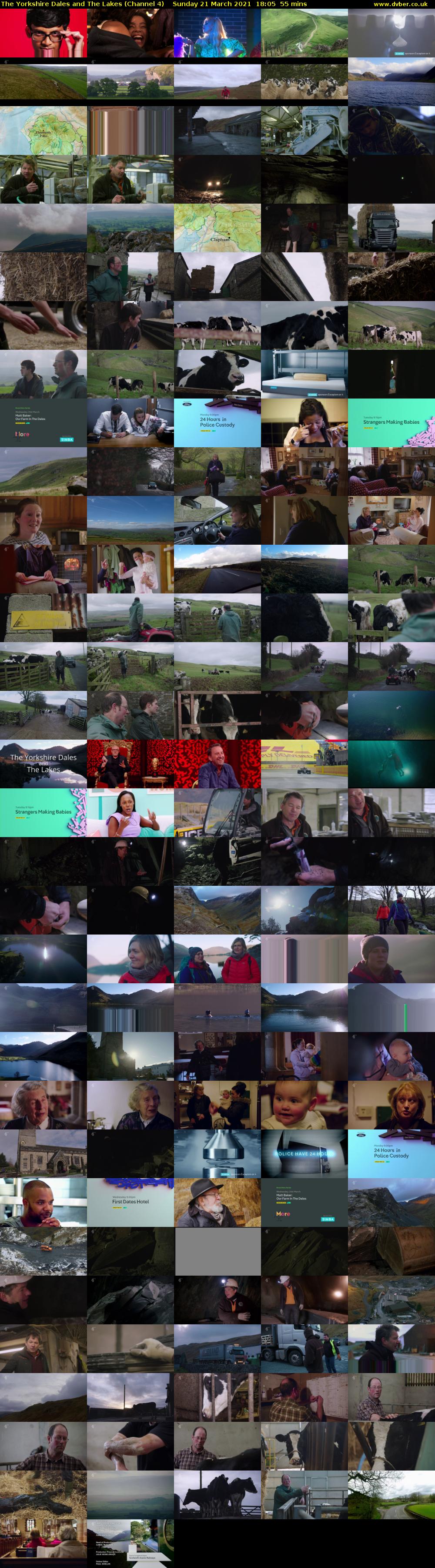 The Yorkshire Dales and The Lakes (Channel 4) Sunday 21 March 2021 18:05 - 19:00
