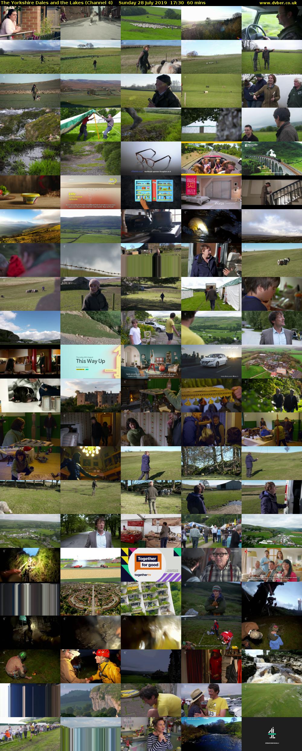 The Yorkshire Dales and the Lakes (Channel 4) Sunday 28 July 2019 17:30 - 18:30