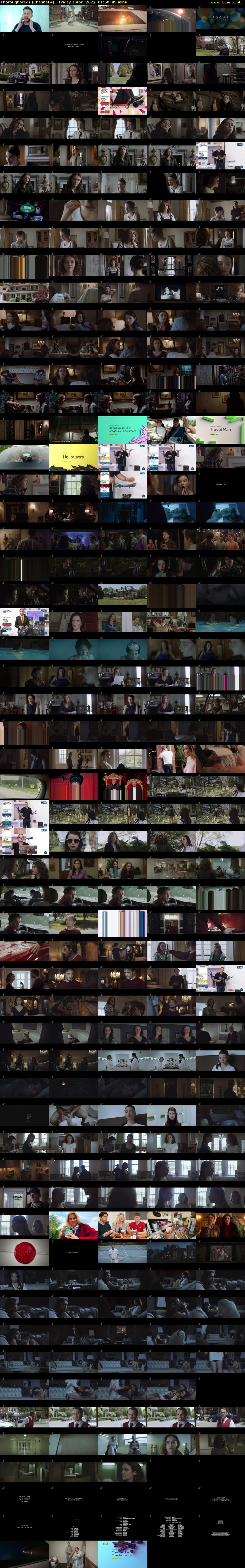 Thoroughbreds (Channel 4) Friday 1 April 2022 01:50 - 03:25