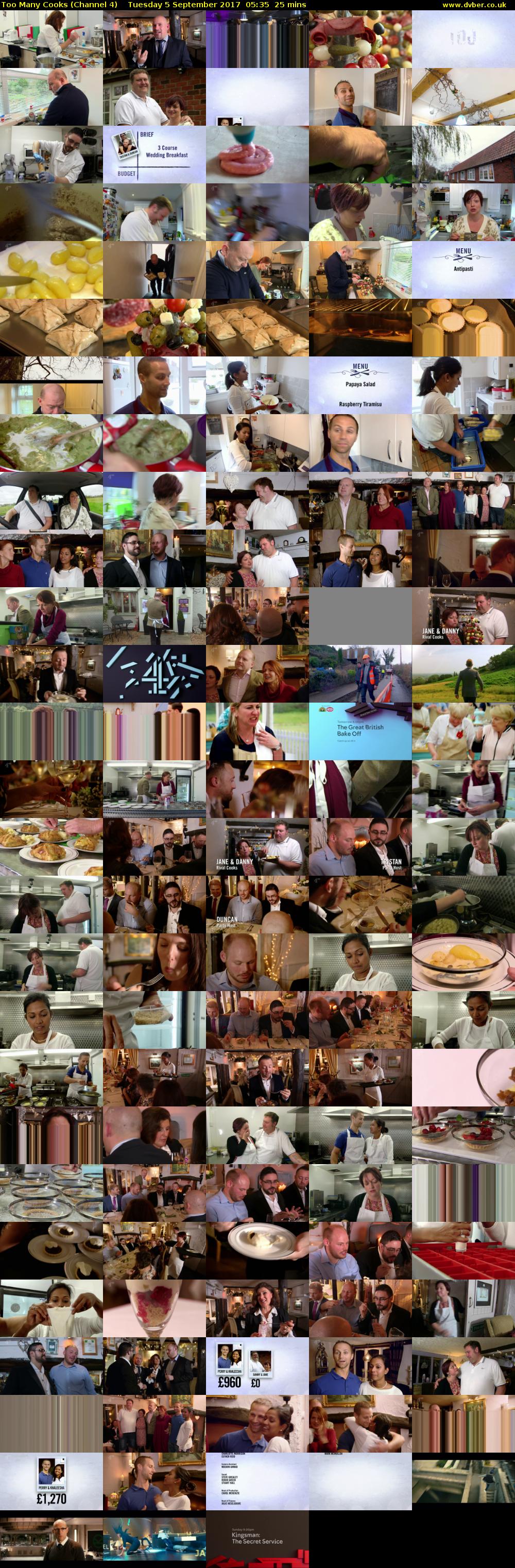 Too Many Cooks (Channel 4) Tuesday 5 September 2017 05:35 - 06:00