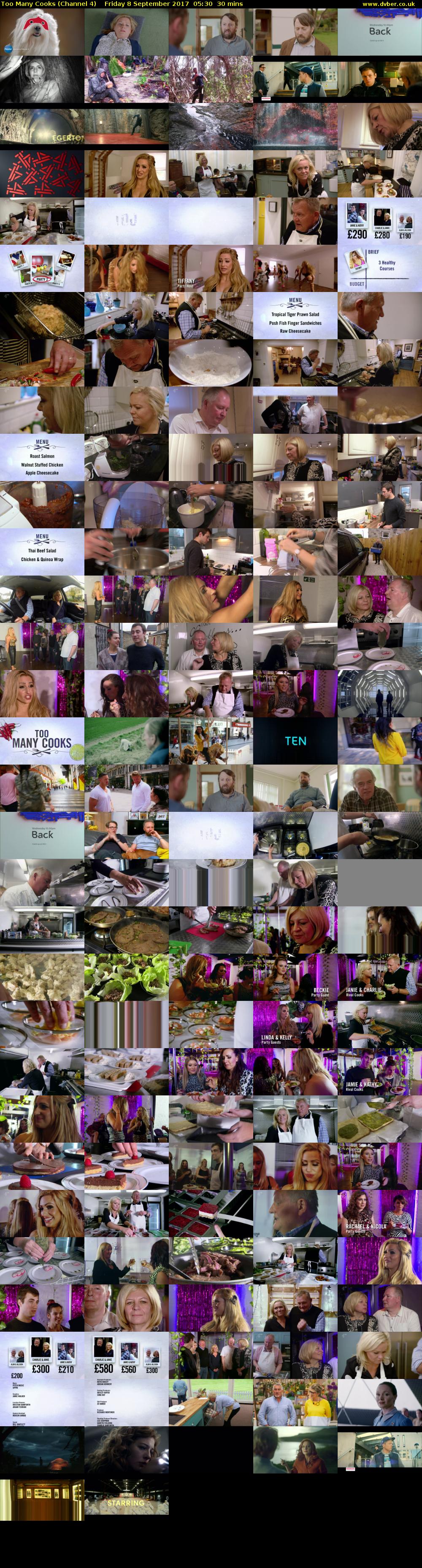 Too Many Cooks (Channel 4) Friday 8 September 2017 05:30 - 06:00