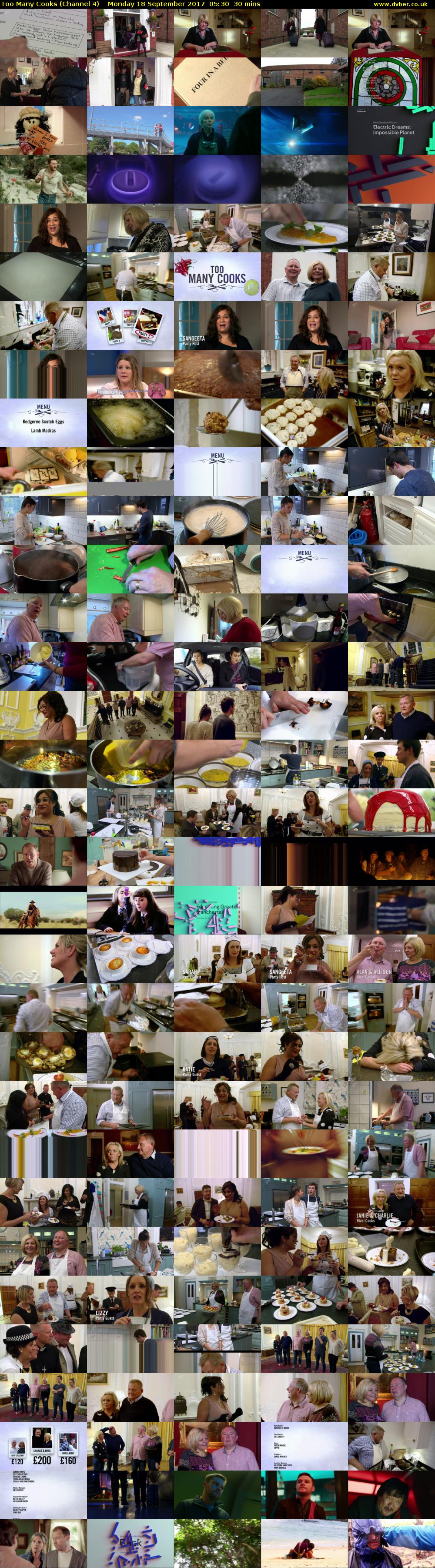 Too Many Cooks (Channel 4) Monday 18 September 2017 05:30 - 06:00