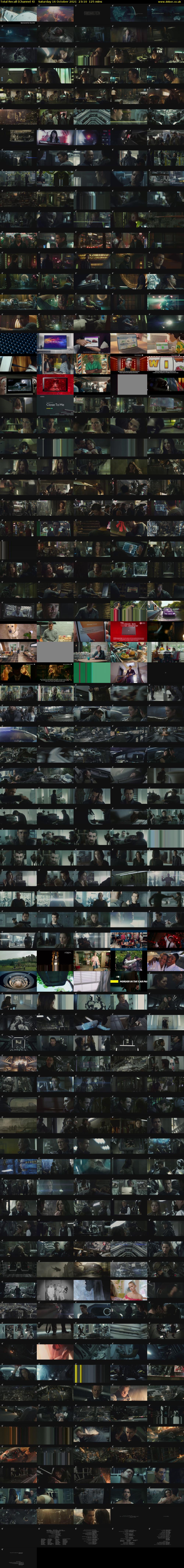 Total Recall (Channel 4) Saturday 16 October 2021 23:10 - 01:15