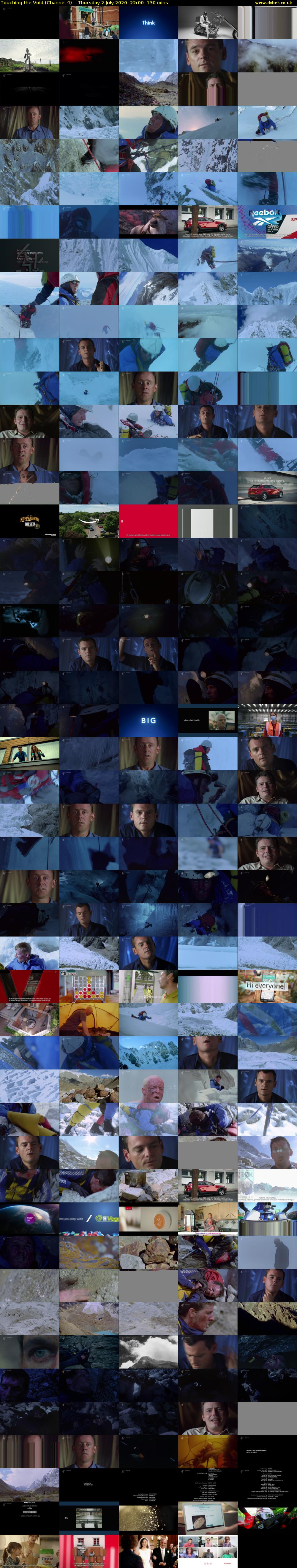 Touching the Void (Channel 4) Thursday 2 July 2020 22:00 - 00:10