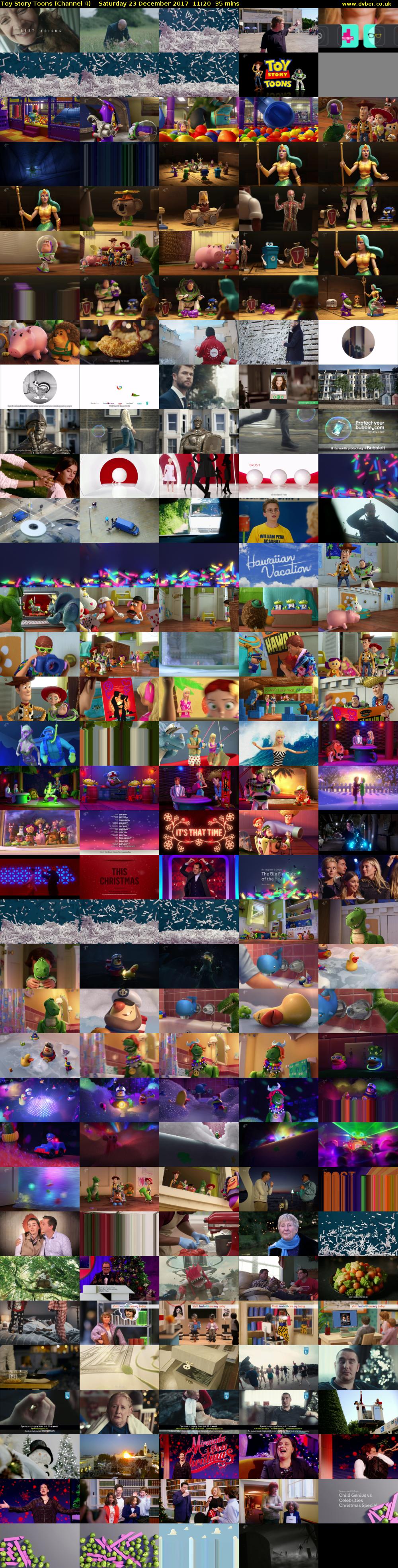 Toy Story Toons (Channel 4) Saturday 23 December 2017 11:20 - 11:55