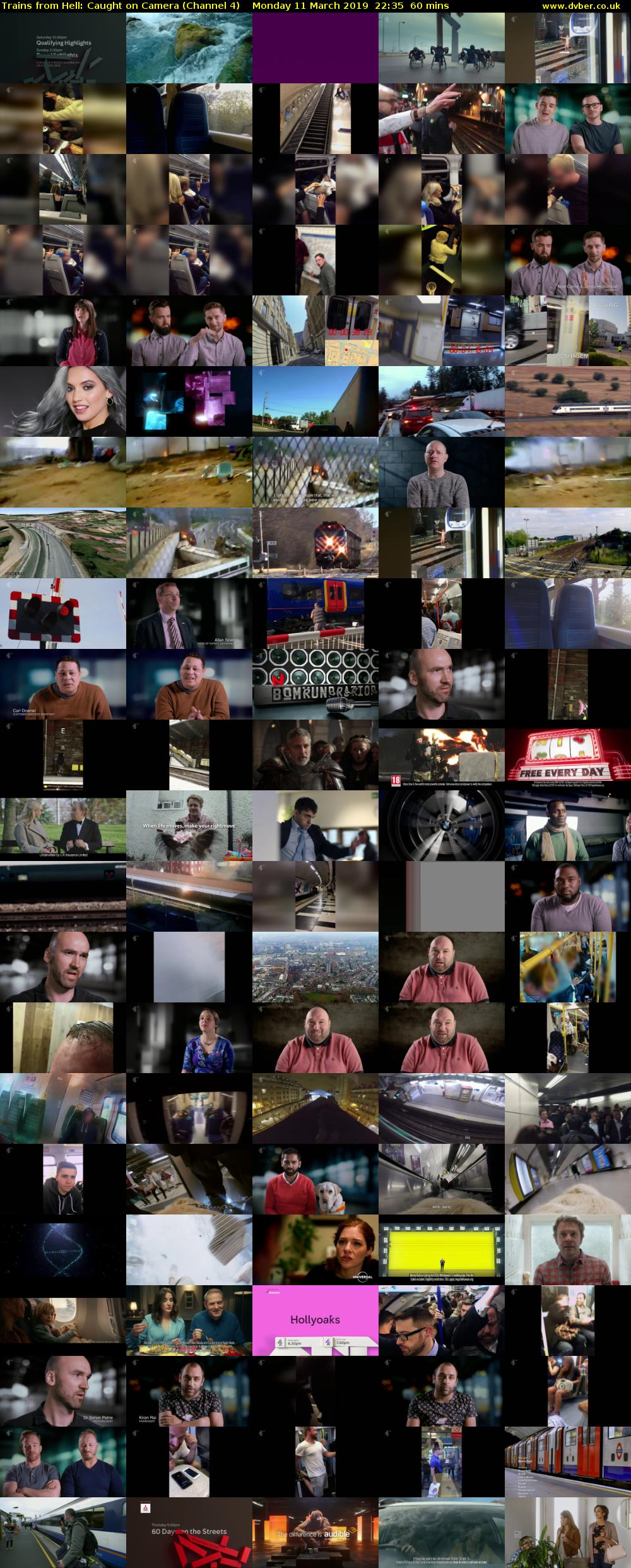 Trains from Hell: Caught on Camera (Channel 4) Monday 11 March 2019 22:35 - 23:35