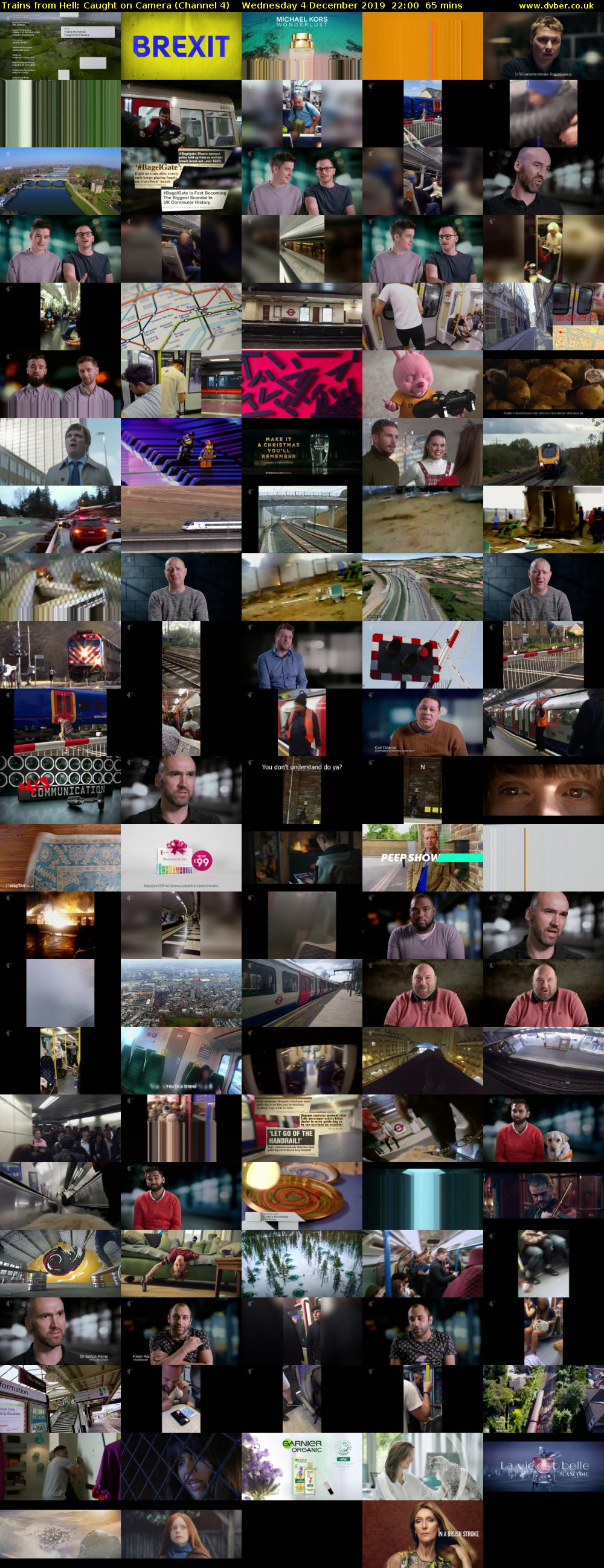 Trains from Hell: Caught on Camera (Channel 4) Wednesday 4 December 2019 22:00 - 23:05