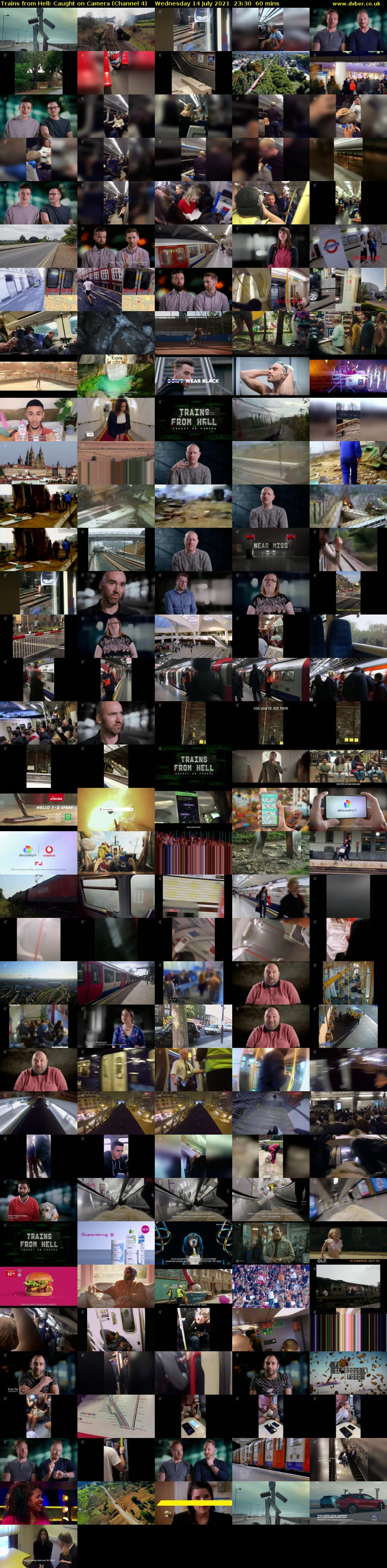 Trains from Hell: Caught on Camera (Channel 4) Wednesday 14 July 2021 23:30 - 00:30