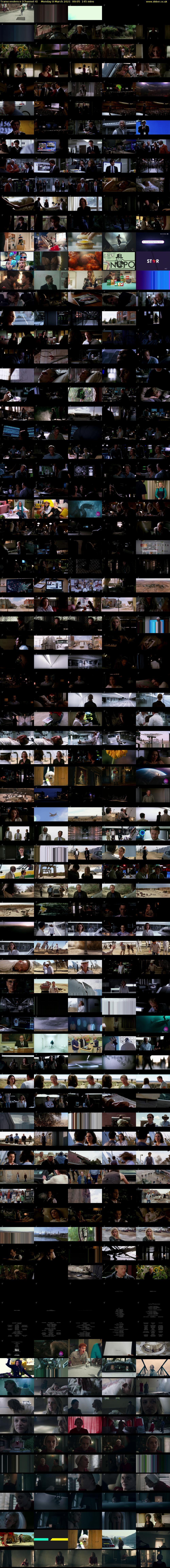 Transcendence (Channel 4) Monday 8 March 2021 00:05 - 02:30