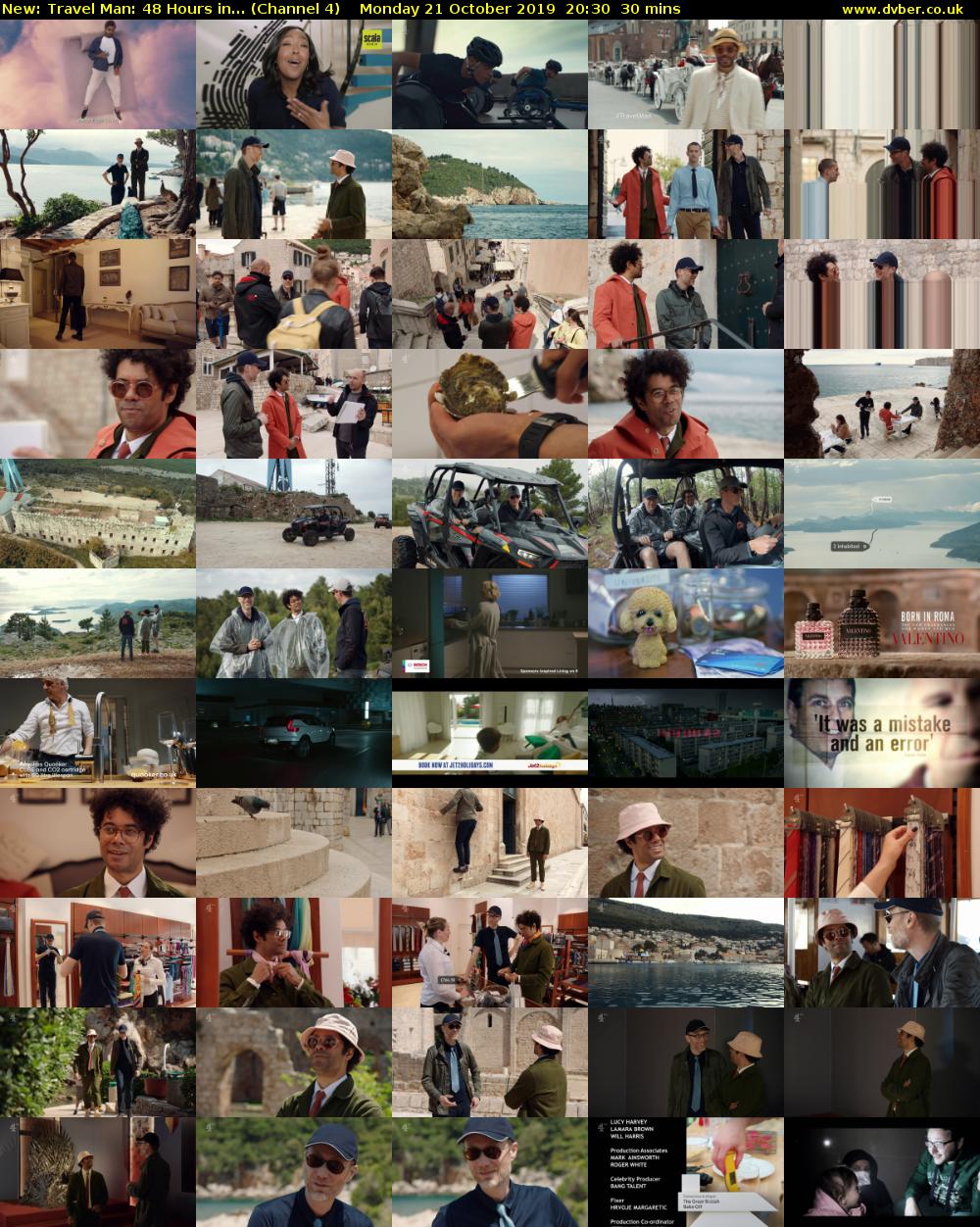 Travel Man: 48 Hours in... (Channel 4) Monday 21 October 2019 20:30 - 21:00
