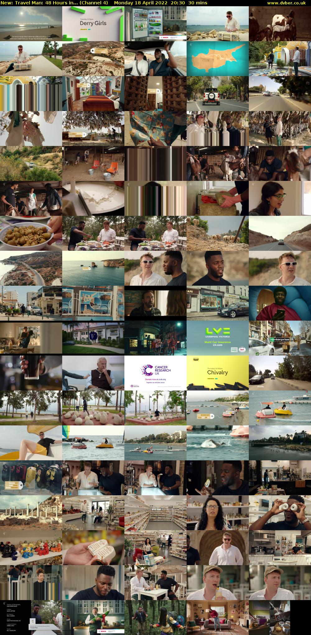 Travel Man: 48 Hours in... (Channel 4) Monday 18 April 2022 20:30 - 21:00