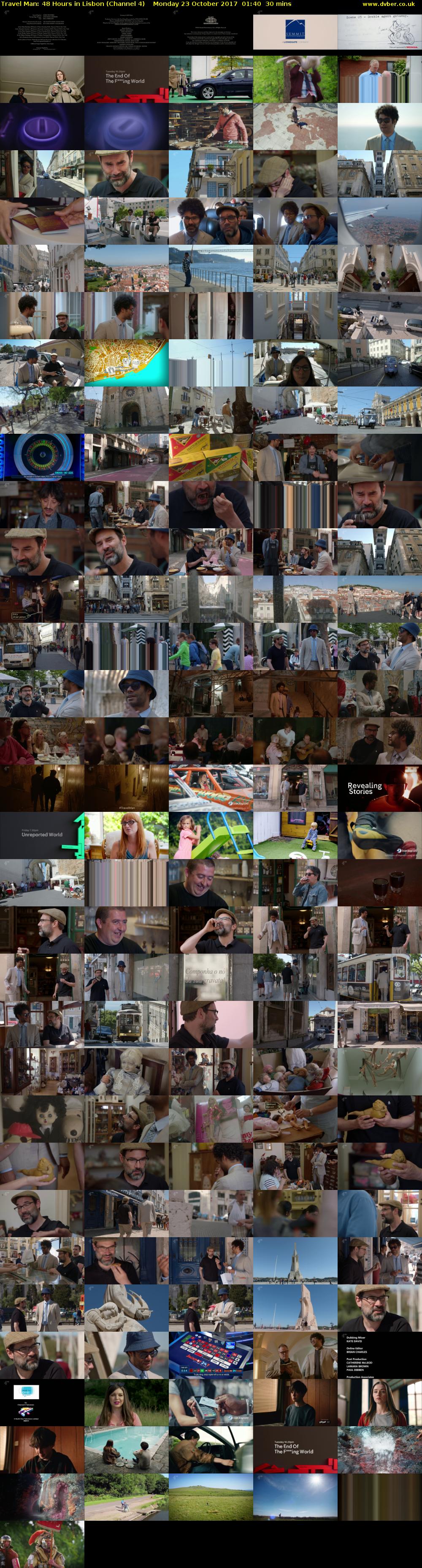 Travel Man: 48 Hours in Lisbon (Channel 4) Monday 23 October 2017 01:40 - 02:10