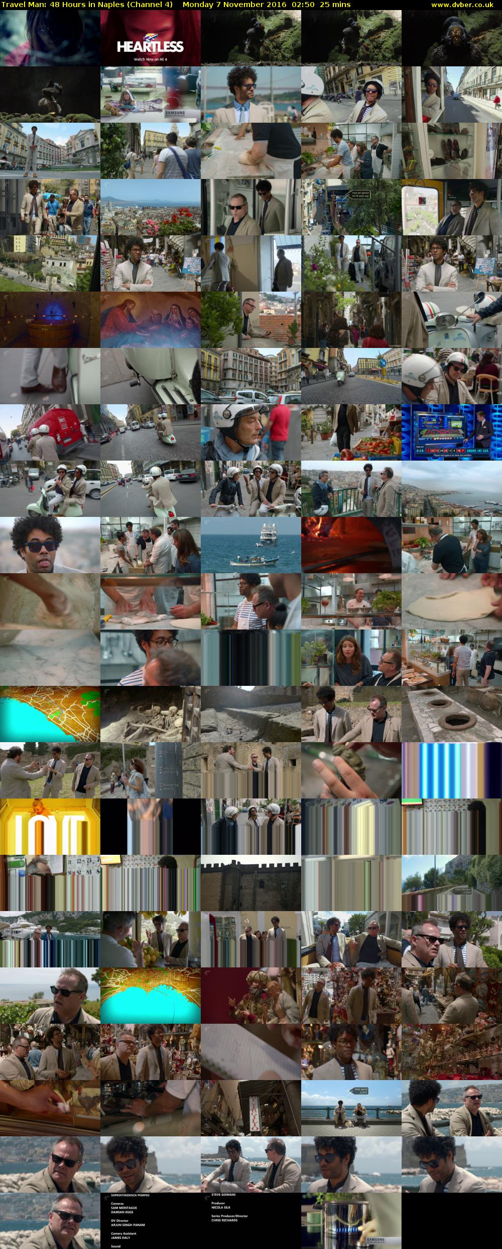 Travel Man: 48 Hours in Naples (Channel 4) Monday 7 November 2016 02:50 - 03:15