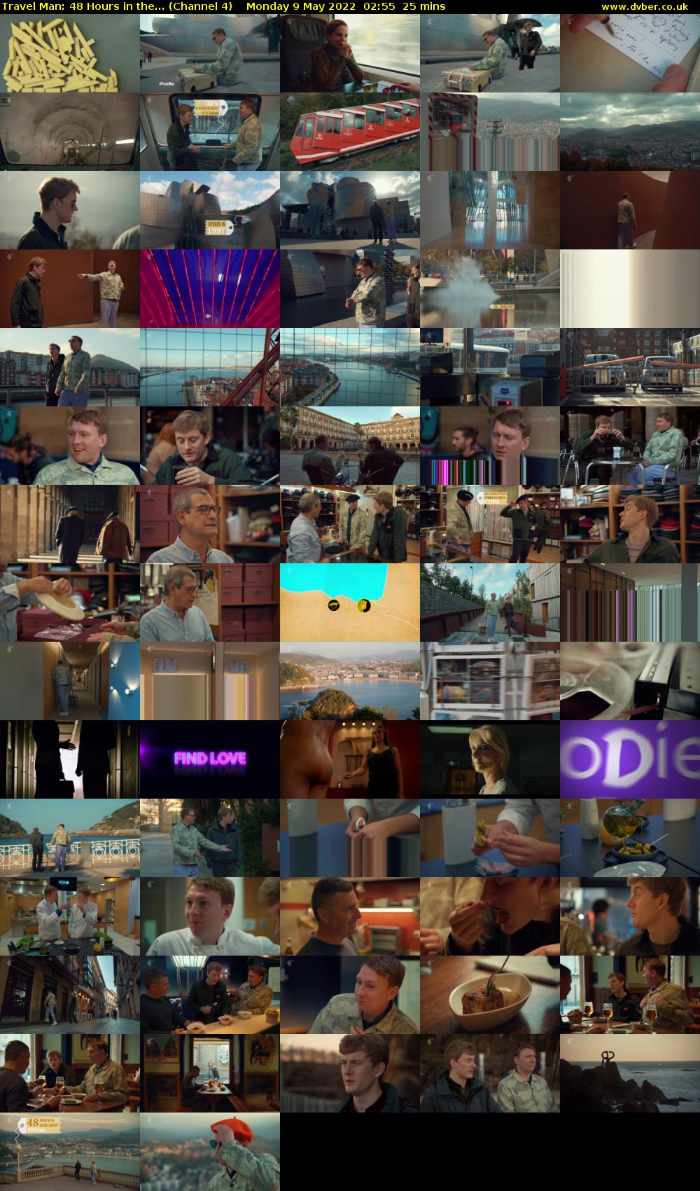 Travel Man: 48 Hours in the... (Channel 4) Monday 9 May 2022 02:55 - 03:20