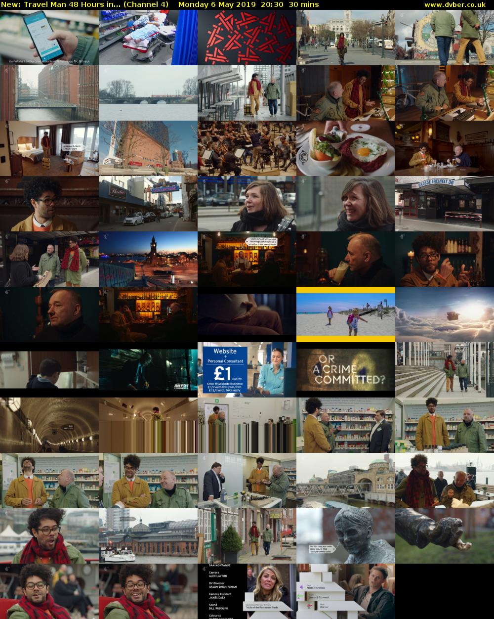 Travel Man 48 Hours in... (Channel 4) Monday 6 May 2019 20:30 - 21:00