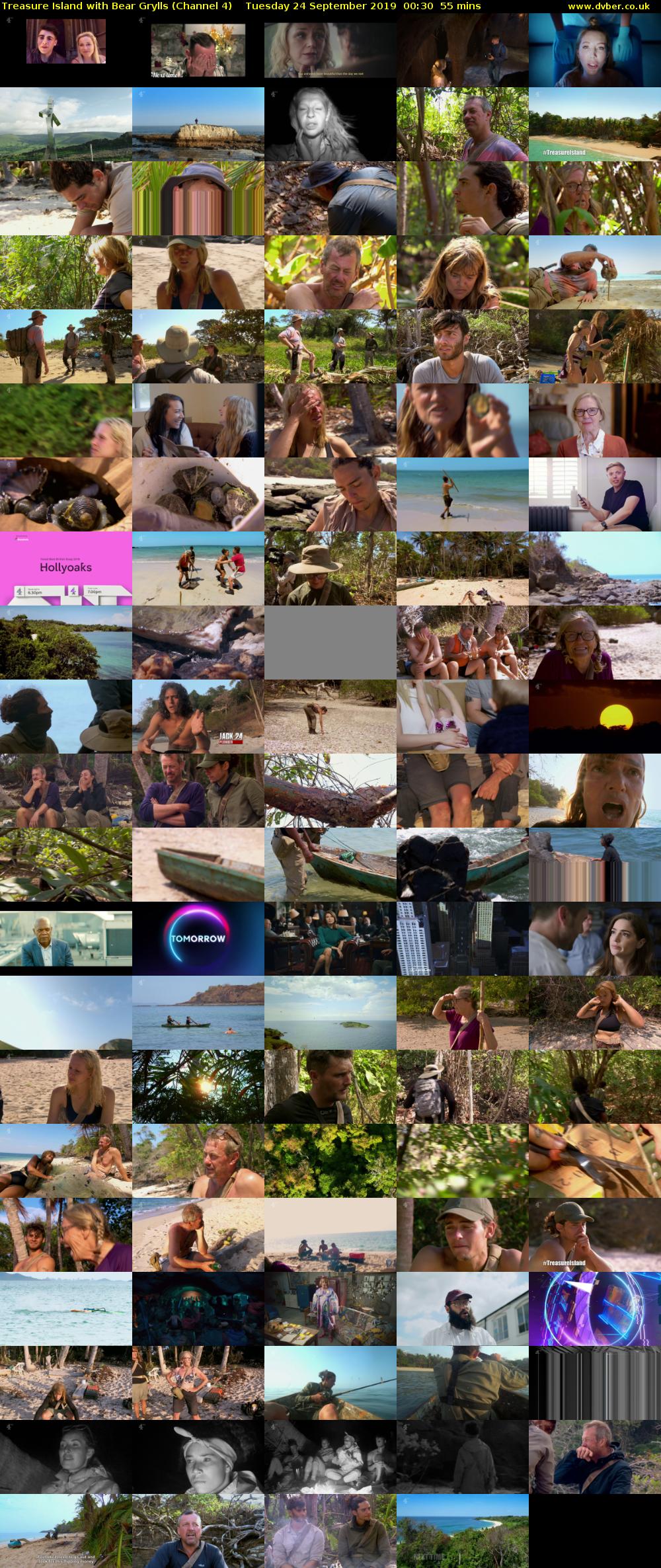Treasure Island with Bear Grylls (Channel 4) Tuesday 24 September 2019 00:30 - 01:25