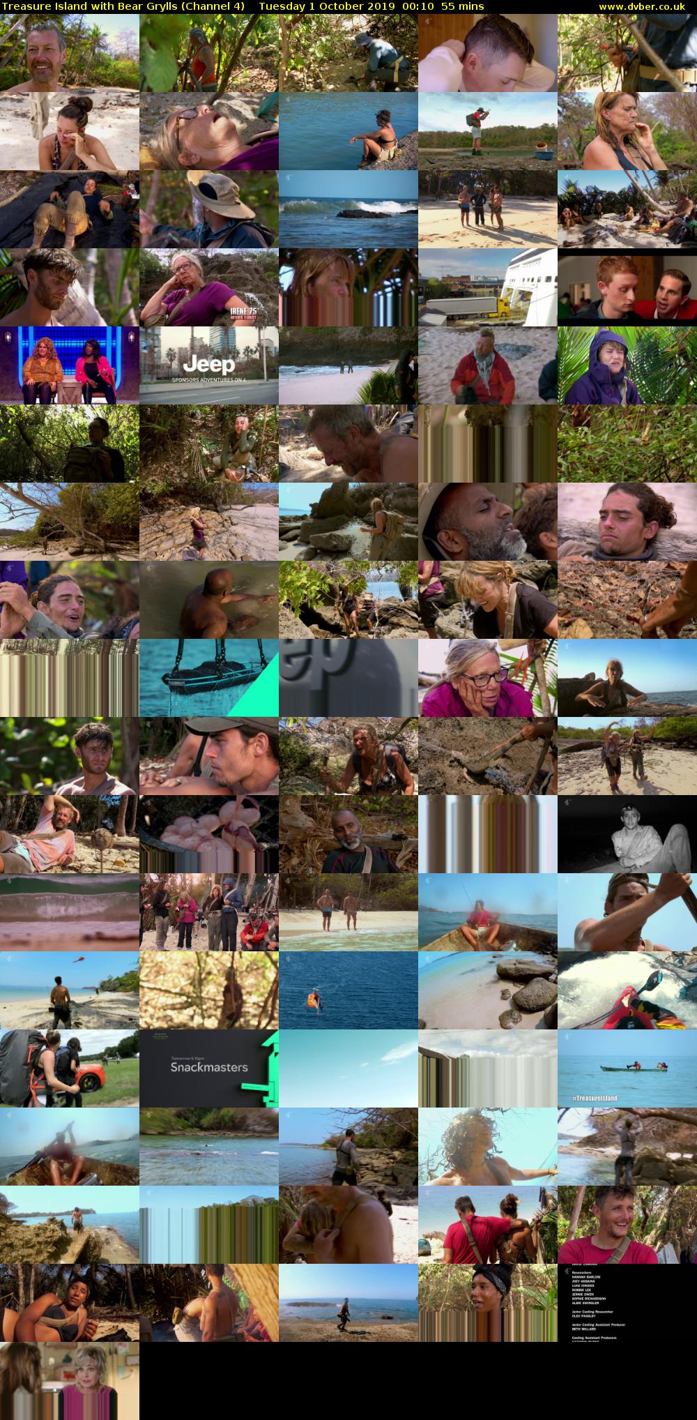 Treasure Island with Bear Grylls (Channel 4) Tuesday 1 October 2019 00:10 - 01:05