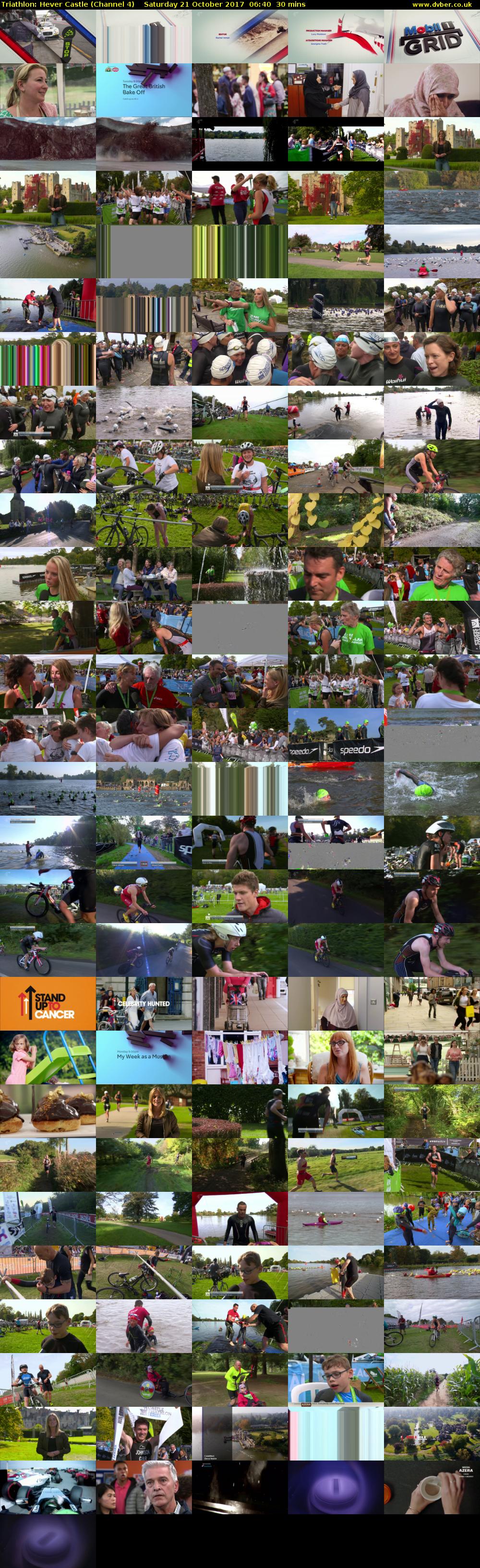 Triathlon: Hever Castle (Channel 4) Saturday 21 October 2017 06:40 - 07:10