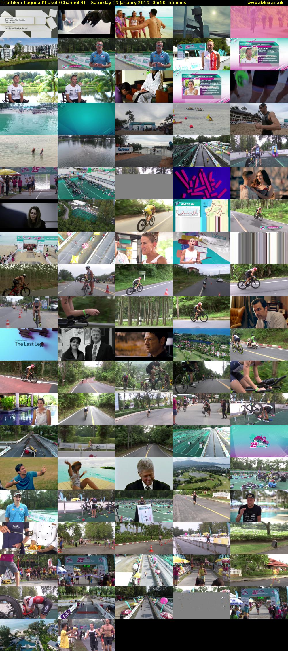 Triathlon: Laguna Phuket (Channel 4) Saturday 19 January 2019 05:50 - 06:45