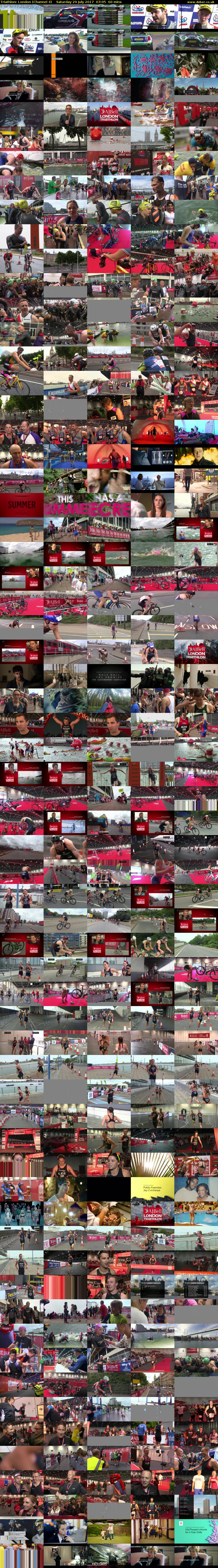 Triathlon: London (Channel 4) Saturday 29 July 2017 07:05 - 08:05
