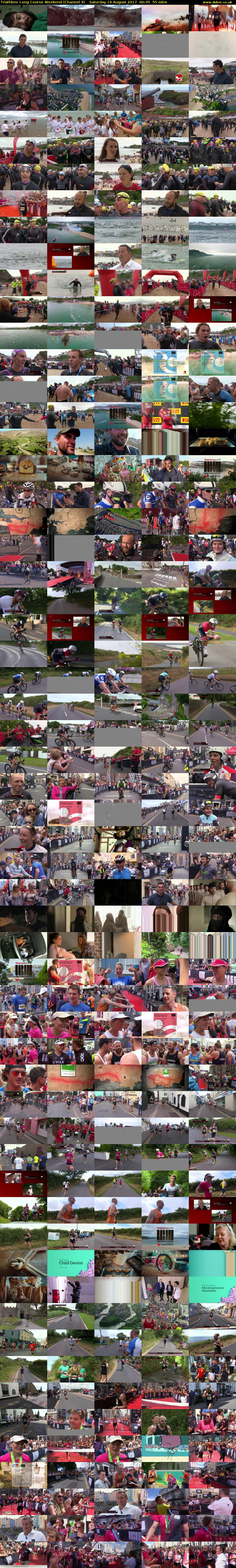 Triathlon: Long Course Weekend (Channel 4) Saturday 19 August 2017 06:45 - 07:40