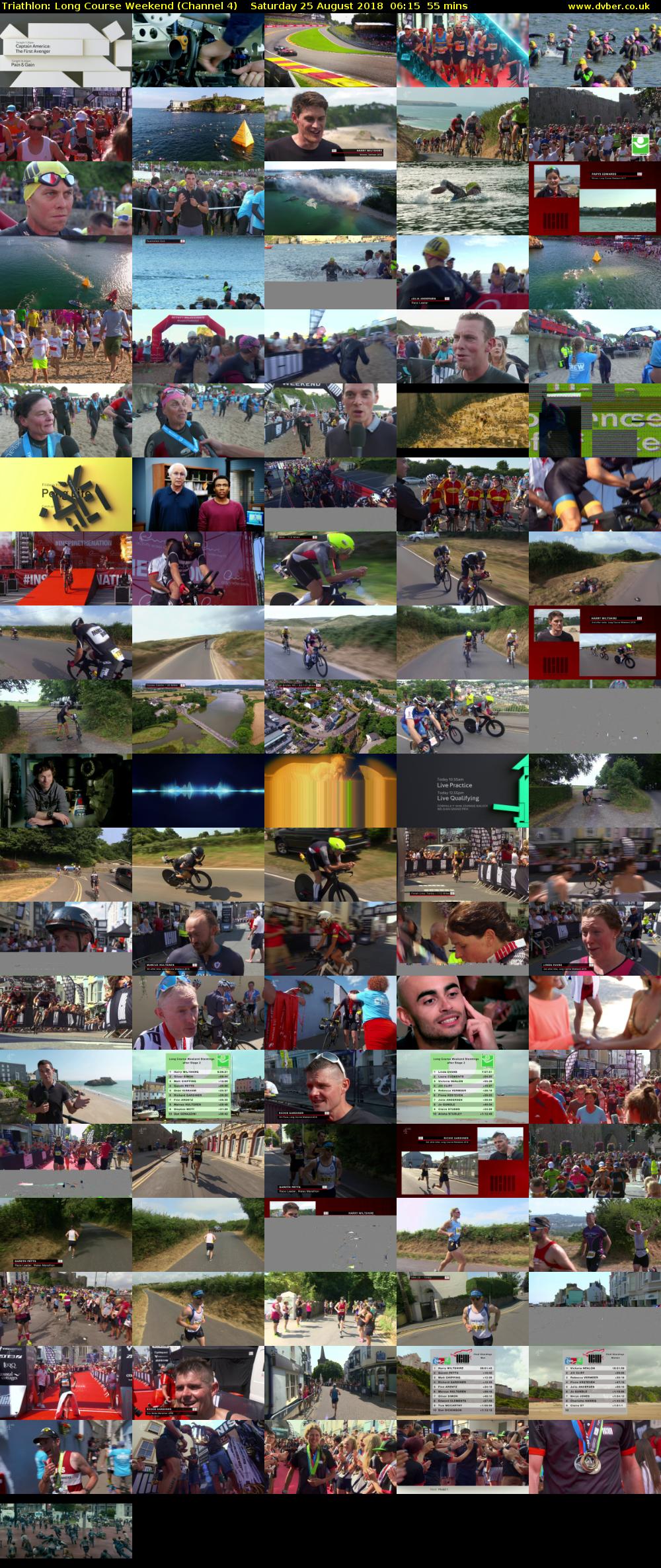 Triathlon: Long Course Weekend (Channel 4) Saturday 25 August 2018 06:15 - 07:10