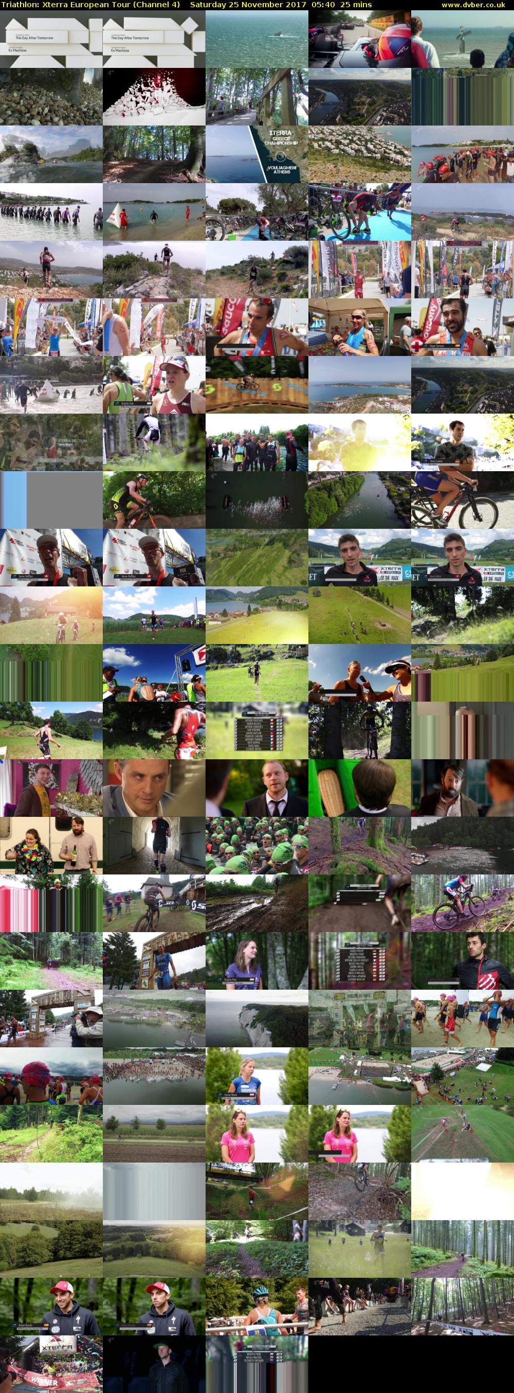 Triathlon: Xterra European Tour (Channel 4) Saturday 25 November 2017 05:40 - 06:05