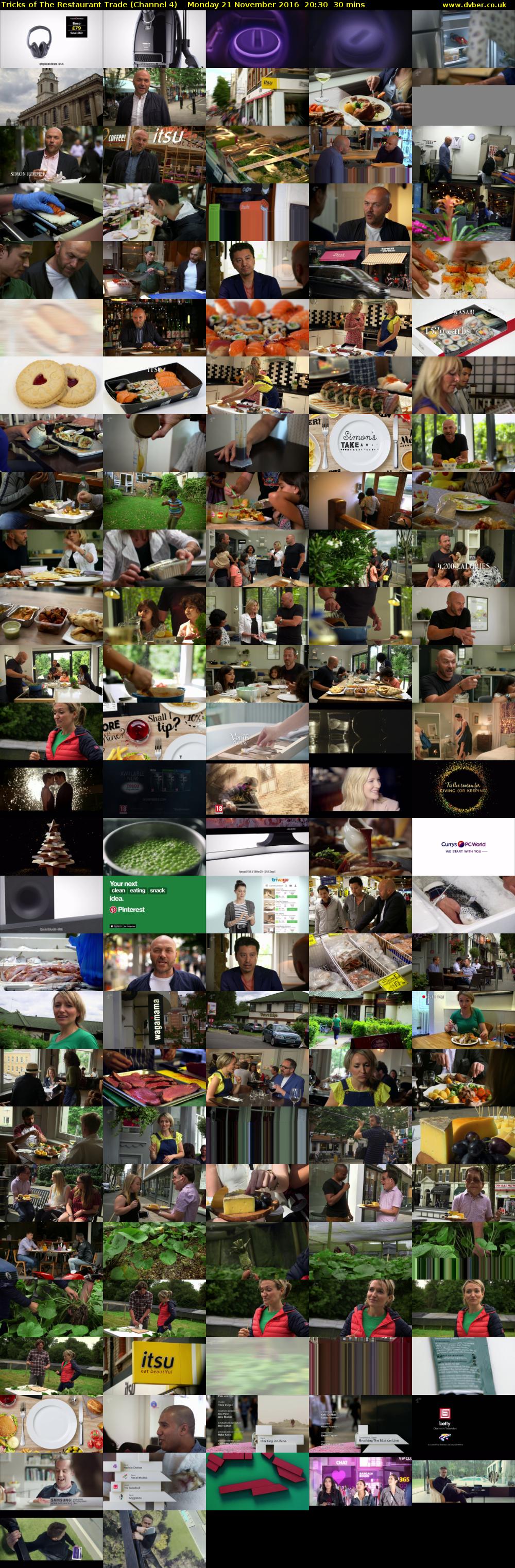 Tricks of The Restaurant Trade (Channel 4) Monday 21 November 2016 20:30 - 21:00